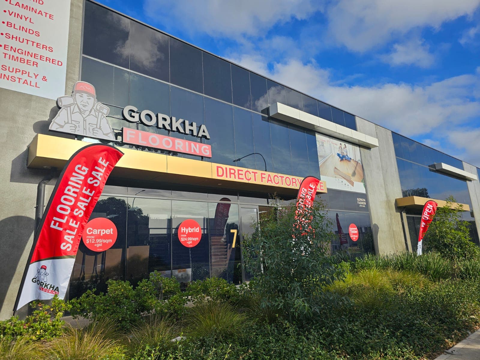 Gorkha Flooring installation project