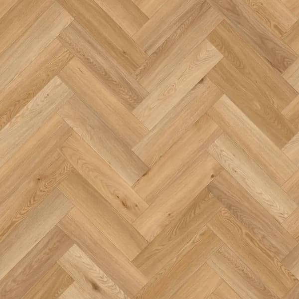 Ornato Herringbone Hybrid 7mm — Oak Saffron Herringbone Swatch Web