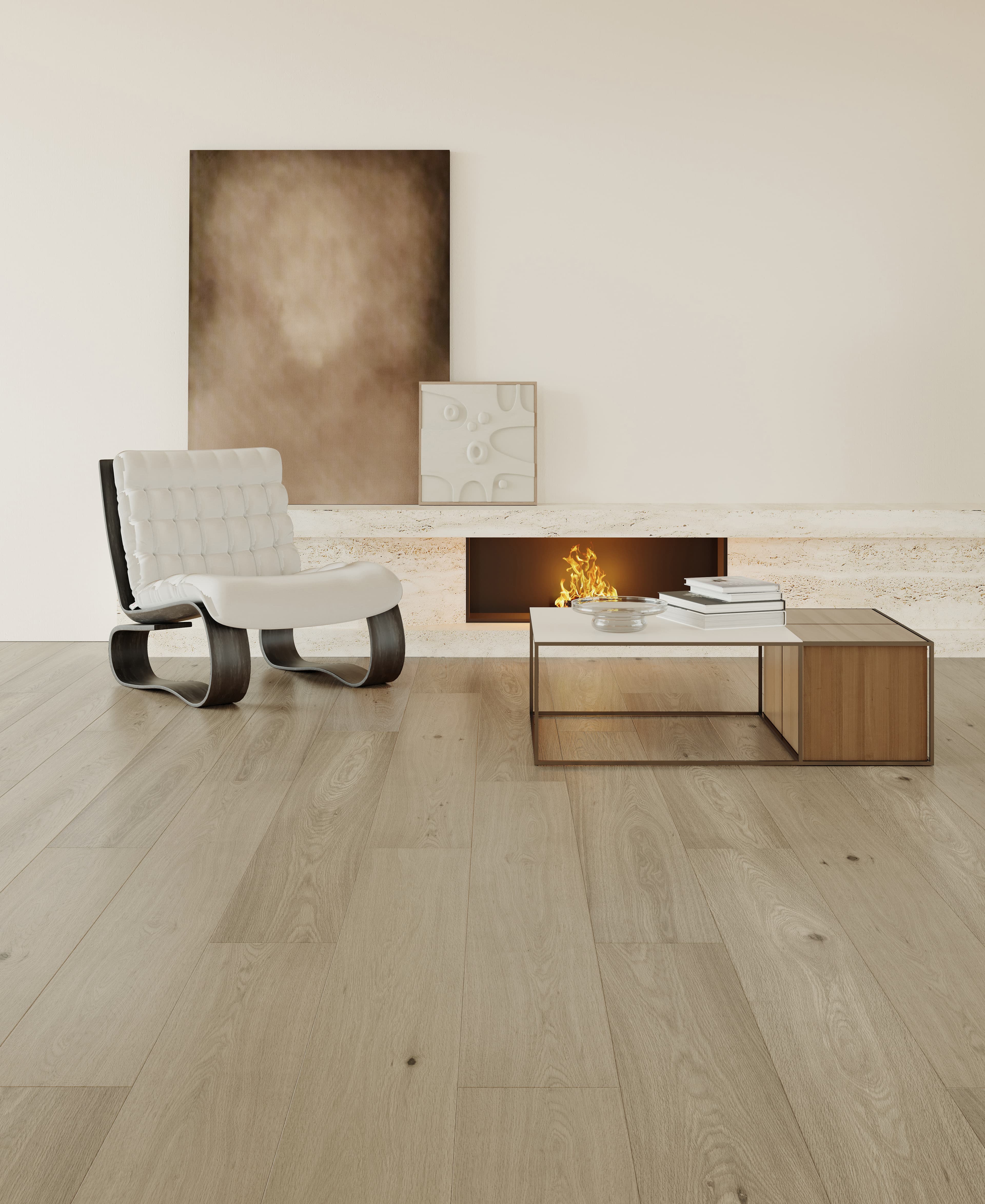 15/3 MM Gorkha Engineered Timber Flooring — Sand Stone Oak